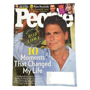 People Magazine August 26 2024 Rob Lowe Exclusive Ryan Reynolds Scott Peterson